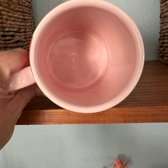 Red and White Checkered Mug - Picture 3 of 5